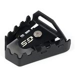 Modeer for BMW F750GS F850GS 2018-2023 Motorcycle Rear Foot Brake Lever Pedal Enlarge Extension Rear Brake Peg Pad Pedal Accessories Color Black