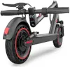 Maxshot Electric Scooter, 8.5" /10" /14" Tire, 16/19/22 Mph Top Speed, 12/16/21/27/28/49/50 Miles Long Range, Folding Escooter for Adults and Kids with Seat Bag, Dual Braking, Dual Suspension, App