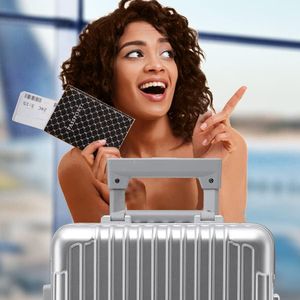 Flight Knight Premium Suitcase – 8 Spinner Wheels, TSA Lock, Lightweight Aluminium Frame, ABS Hard Shell Carry-On Luggage