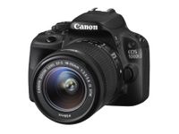 Canon EOS 100D DSLR Camera with EF-S 18-55mm III Lens - Black (18MP, CMOS Sensor) 3 inch Touch Screen LCD