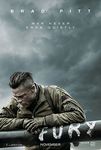 Fury Movie Poster (24 x 36") (Thick) Brad Pitt, Shia Labeouf, Michael Pena, Scott Eastwood