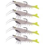 Chief Angler Shrimp Lures Soft Fishing Bait Live Chemmen Combo Pack Set of 5 Size: 13.5cm Weight: 16.5g