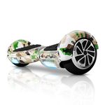 CXM R2-U UL 2272 Certified Hoverboard Self Balancing Electric Scooter 6.5 Inch for Adult and Kids with LED Light and App (Camo Green) by GSC ELECTRONICS