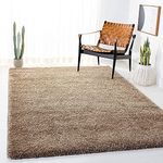 CARPETLIVE.com Luxurious Shaggy Carpet Soft and Fluffy Rug for a Cozy Living Room, Bedroom, Dining and Kids Room (Beige, 8x10 Feet)