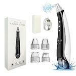 Blackhead Remover Face Pore Vacuum, Rechargeable Acne Extractor, Whitehead Removal, Oil Reducing for Women & Men with 3 Adjustable Suction Power Blackhead Extractor Tool