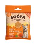 Soopa Pumpkin and Carrot Healthy Bites Dog Treat, 50 g