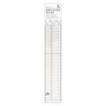 Xcut 12" 30cm Precision Steel Ruler, Metal Edge Inlay, Straight Edge, For Hobby Craft Kit, Measuring, Plans, Quilting