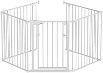 Bonnlo 120-Inch Wide Metal Baby Saf