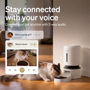 PETLIBRO Automatic Cat Feeder with Camera – Smart Pet Food Dispenser