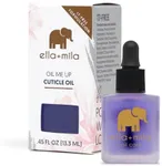 ella+mila Premium Cuticle Oil - Long-Lasting Nail Care & Nail Growth Treatment for Weak, Thin & Damaged Nails - Enhanced with Lavender Oil & Vitamin E (Oil Me Up - 0.45 fl oz)