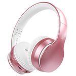 sunvito Wireless Bluetooth Headphones - Over Ear Headphones with Microphone, FM Radio, 30 Hours of Battery Life, Headphones with Soft Pavilion and Hi-Fi Audio for Online Course, PC, TV