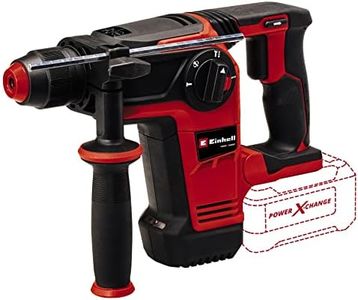 Einhell Professional Cordless Rotary Hammer TP-HD 18/26 Li BL-Solo Power X-Change (18 V, Brushless, 2.6 J, SDS-plus, Pneumatic Percussion, 4 Functions, Bag, Without Battery)