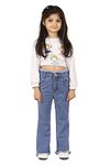 Girls Ice_ Bell_New Straight Fit Jeans (2-3 Years)