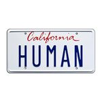 Daft Punk | Electroma | HUMAN | Metal Stamped License Plate