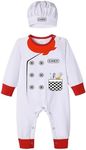 Zusnxaxe Baby Chef Costume Outfit H