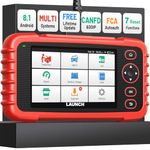 LAUNCH CRP123X V2.0 OBD2 Scanner 2025 Version, ABS SRS Engine Transmission Car DiagnosticTool, 7 Service Functions, Battery Test, Lifetime Free Update
