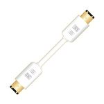 MX FIREWIRE IEEE 1394 6 PIN Male to 6 PIN Male Cord - 1.5 Meters - MX 3238(Gold)