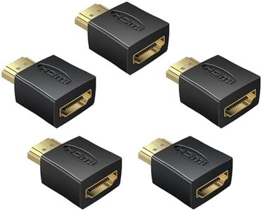 NEWCARE HDMI Surge Protector, Mini Portable HDMI 2.0 Protector for ESD and Surge Protection, Support HDCP 4K 60Hz (5, 4K@60Hz)