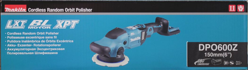 Makita 18V Brushless Polisher – Cordless Power Tool