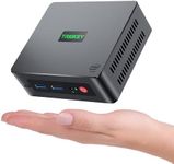 Mini PC Desktop Intel G4 N95(Up to 3.4GHz) 16GB DDR4 500G NVME SSD for Working Micro PC, Support Mini Computer W++10 Pro/1200MHz HD 4K@60Hz Dual HDMI Output/RJ45