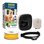 PetSafe Rechargeable In-Ground Fence for Dogs and Cats Over 5lb - Waterproof Collar with Tone and Static Correction