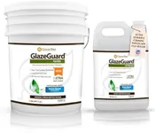 CoverTec GlazeGuard Gloss Floor Sealer Wall Sealer for Ceramic, Porcelain, Stone Tile Surfaces (Prof Grade - 2 Part Kit A+B = 4 Gal)