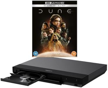 Sony UBP-X700 Zone Free MULTIREGION DVD Regions 1-8 - Blu-ray Region A, B & C - Bundle Including Dune 4K UHD Disc