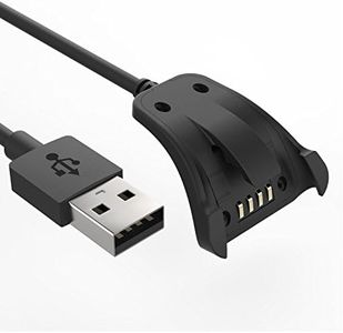 Moko Tomtom Station de Charge, USB Fonction de Charge et Transmission des Données avec 1M câble de Charge pour Tomtom Adventurer/ Golfer2/ Spark3/ Runner2/ Runner3 GPS Fitness Running Watch, Noir