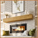 Avana Rustic Fireplace Mantle Shelf