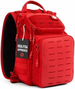 My Medic Recon PRO - HSA FSA First Aid Kit - 250+ First Aid and Survival Essentials, Supplies, & Must Have IFAK for Home, Car, Office or Business - Red