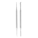 Ingrown Toenail Tools - Nail Care Kit, Stainless Steel - Podiatry & Pedicure Kit - Best Toenail File - Toe Nail Corrector, Double Ended Nail File for Precise Trim & Curved Tail