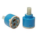 CHILLY-S 40mm Flat Inner Cartridge Valve for Basin Shower Lever Mixer Tap Replacement