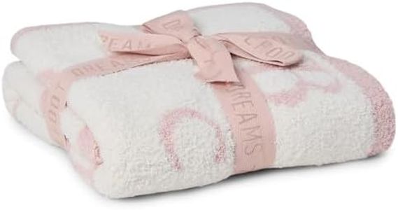 Barefoot Dreams ABC Blanket Dusty Rose