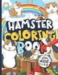 Hamster Coloring Book for Kids Ages