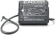 KONQUEST XL Replacement Cuff - for Automatic Blood Pressure Monitors with Straight Connector (X-Large) - for Upper Arm Circumference from 12 1/2" to 19"