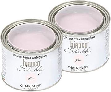 CHALK PAINT Rosa Pittura Shabby Chic Vintage per Mobili e Pareti EXTRA OPACO (2 x 500 ml)