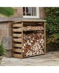 SIMPLY WOOD HEAVY DUTY WOODEN LOG STORE