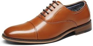 Bruno Marc Men's Lace-Up Leather Sh