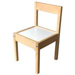 MakeThisMine Personalised Childrens Kids LATT Chair - Any name engraved on the chair, front and back options, customisable (No engraving)