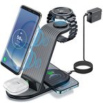 Wireless Charger, ZHIKE 4 in 1 20W Fast Charging, Compatible with iPhone 11 Series/XS/XR/X/ 8/8 Plus, Huawei, Samsung S10/ S10+, Airpods, Galaxy Watches and Buds (Not for Apple Watch)