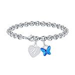 Butterfly Charm Bracelets for Girls