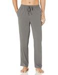 Amazon Essentials Men's Knit Pajama Pant, Grey, Medium