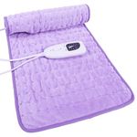 VANKADA Heating Pad Electric Heat Pad, Hot Heated Pad,Moist Heat Heating Pad Moist and Dry Heat,Multiple Temp and Timer Settings