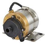 Little Giant MS320P-6B 115 Volt, 375 GPH Oil-Less Stainless Steel and Bronze Direct Drive Pump for Marine Air Conditioners, 6-Ft. Plug-Less Cord, Steel, 517200001