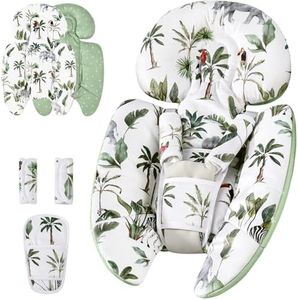 Infant Insert Compatible with 4moms Mamaroo & Graco Swing and Infant Car Seat, Stroller, Other Baby Swing, Rocker, Bouncer, Bassinet Newborn Insert Head & Body Support Cushion, Reversible Design