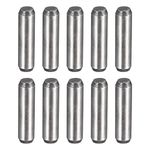 uxcell 3/16-Inch x 3/4-Inch Dowel Pins, Heat Treated Alloy Steel for Extra Hardness, Bright Finish and Accurate Alignment 10pcs