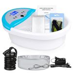 2023 Ionic Foot Bath Detox Machine Tub Negative Hydrogen Foot Bath Ionic Detox Foot Detox Spa with FIR Belt 100 Liners Foot Spa for Home Beauty Salon Spa