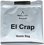 NiceClimbs El Crap Waste Bag Toilet Kit, Pack of 10