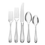 Oneida Satin Garnet 65-Piece Flatware Set, Service for 12