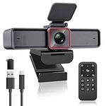 Angetube 4K Streaming webcam with AI Tracking, HDR, Dual AI Noise-Cancelling Mics, Specialized Modes USB3.0 Webcam Ideal for Laptop, Video Camera for Meeting, Conference, Live Streaming